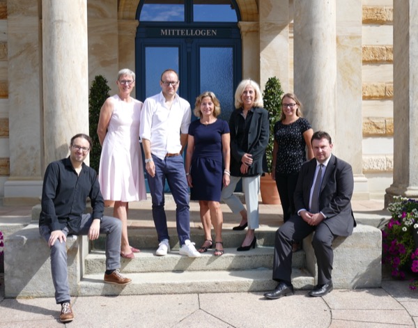 Die Führungsmannschaft von TAFF nach der Wahl am 11. August 2018 am Bayreuther Festspielhaus.